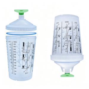 PP Plastic Paint Spray Gun Cup 600ML650ML