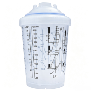 PP Plastic Paint Spray Gun Cup 600ML650ML